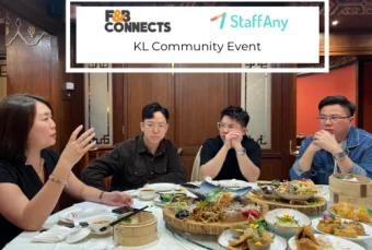 Image of Learnings from fellow F&B restaurant owners during StaffAny x F&B Connects Community Event!